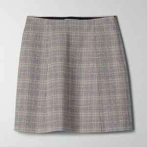 Babaton Plaid Modern Mini Skirt